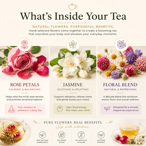 Blooming Tea | Purelytea - PurelyTea