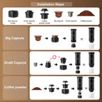 CoffeeGo - Portable Capsule Coffee Machine - PurelyTea