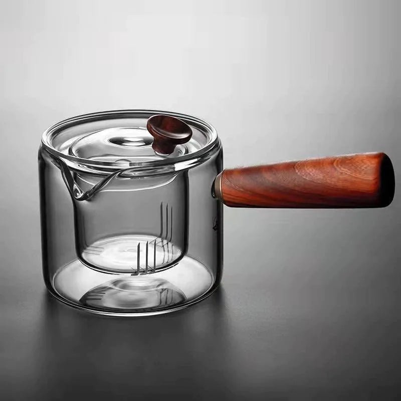Elegant Glass & Ceramic Tea Maker - PurelyTea