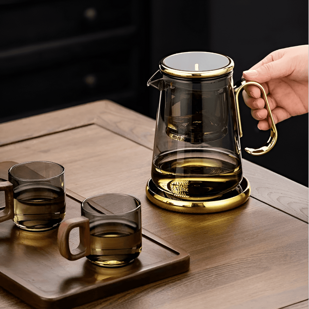 Glass Tea Maker with Infuser – Precision Brewing – Loose Leaf Tea | PurelyTea - PurelyTea