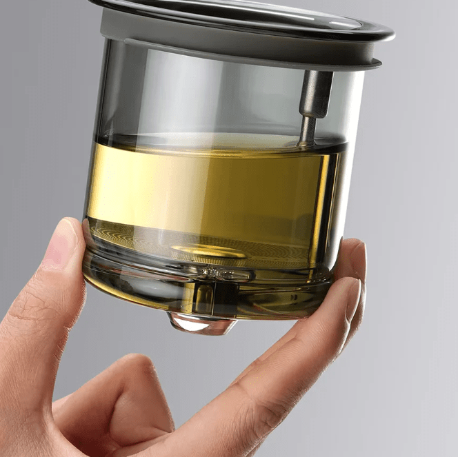 Glass Tea Maker with Infuser – Precision Brewing – Loose Leaf Tea | PurelyTea - PurelyTea