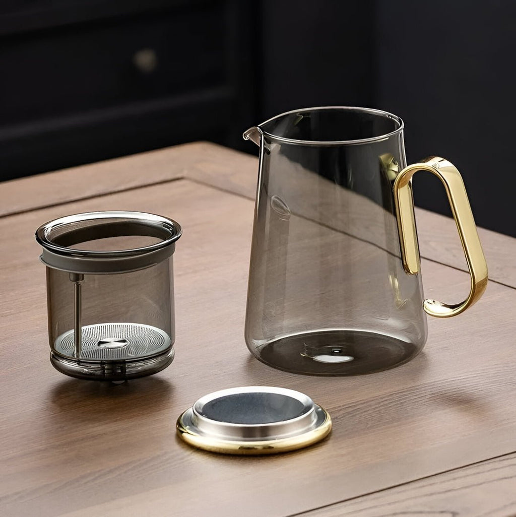 Glass Tea Maker with Infuser – Precision Brewing – Loose Leaf Tea | PurelyTea - PurelyTea