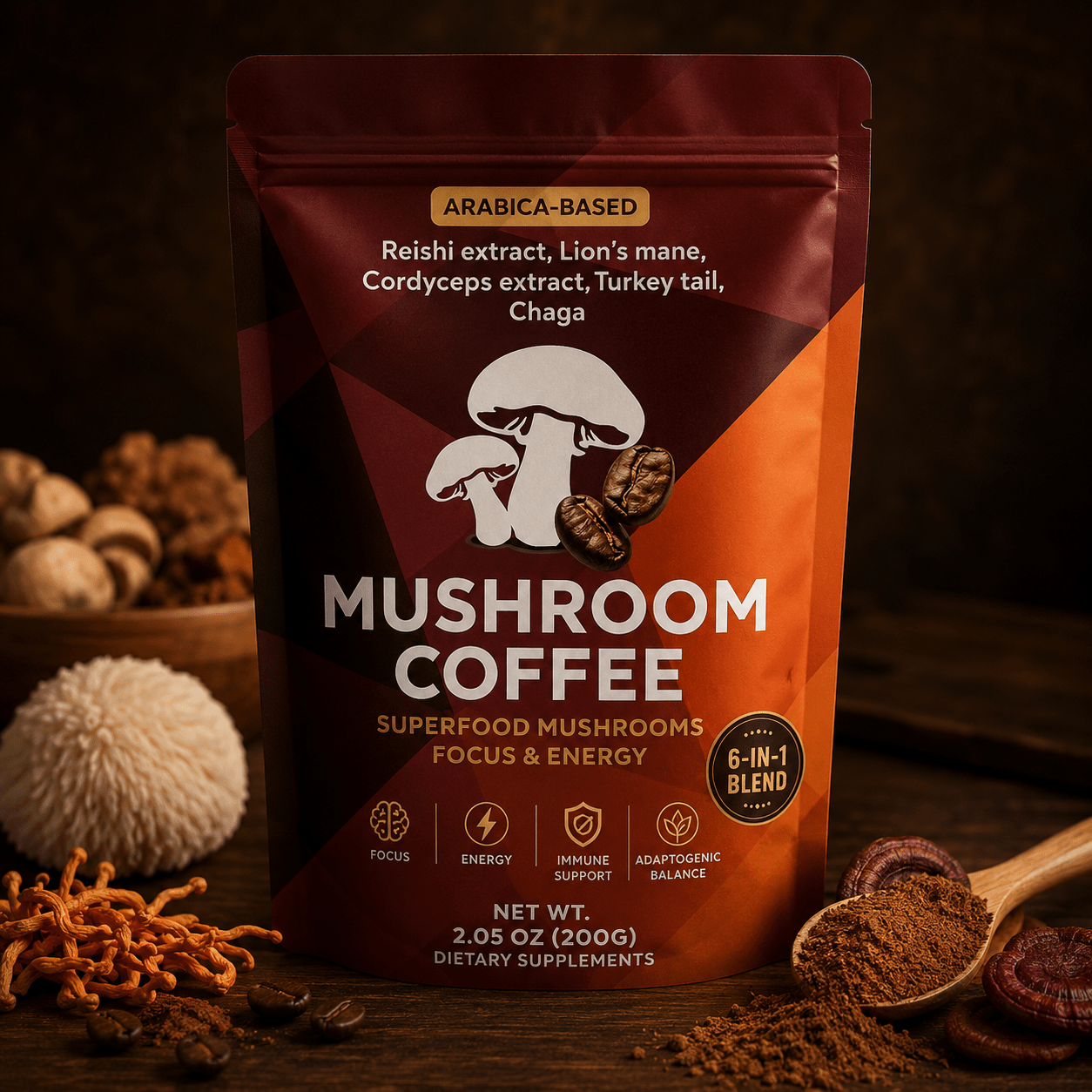 LUMA - Adaptogenic Coffee Blend | Purelytea - PurelyTea