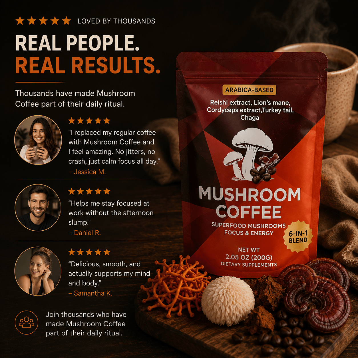 LUMA - Adaptogenic Coffee Blend | Purelytea - PurelyTea