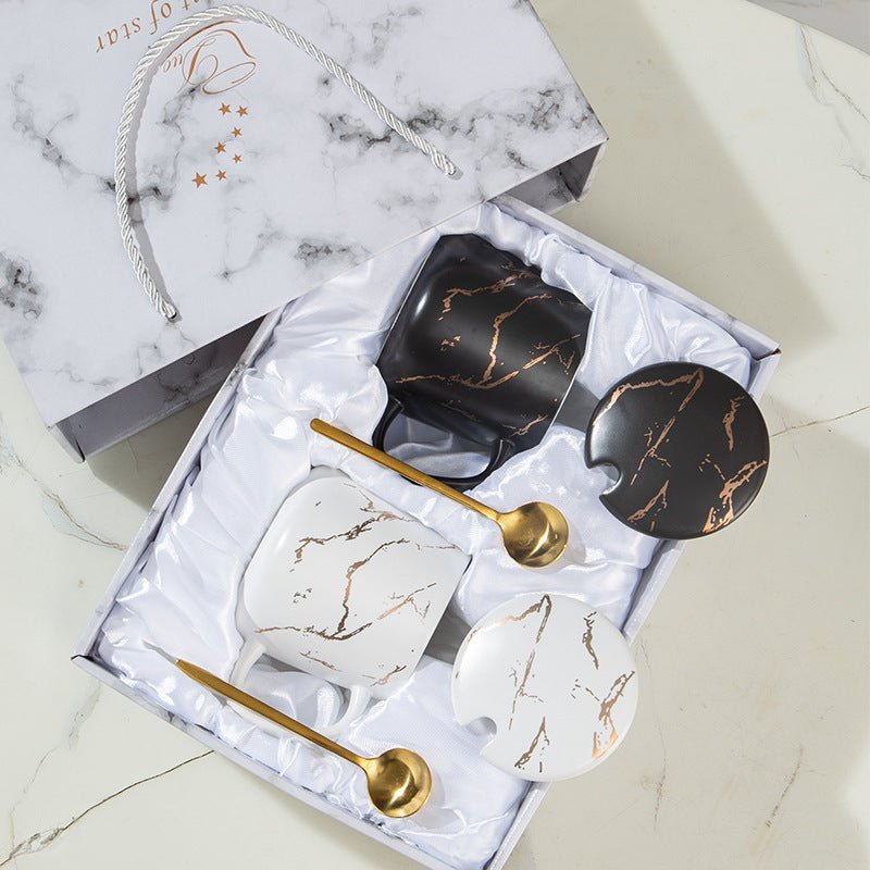 Marble Pattern Coffee Mug | Purelytea - PurelyTea