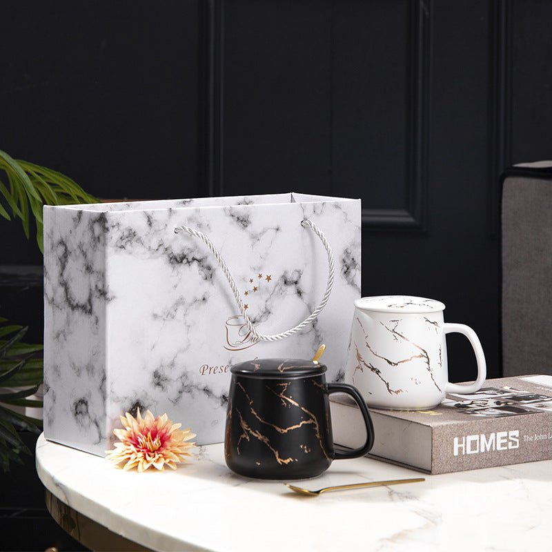 Marble Pattern Coffee Mug | Purelytea - PurelyTea