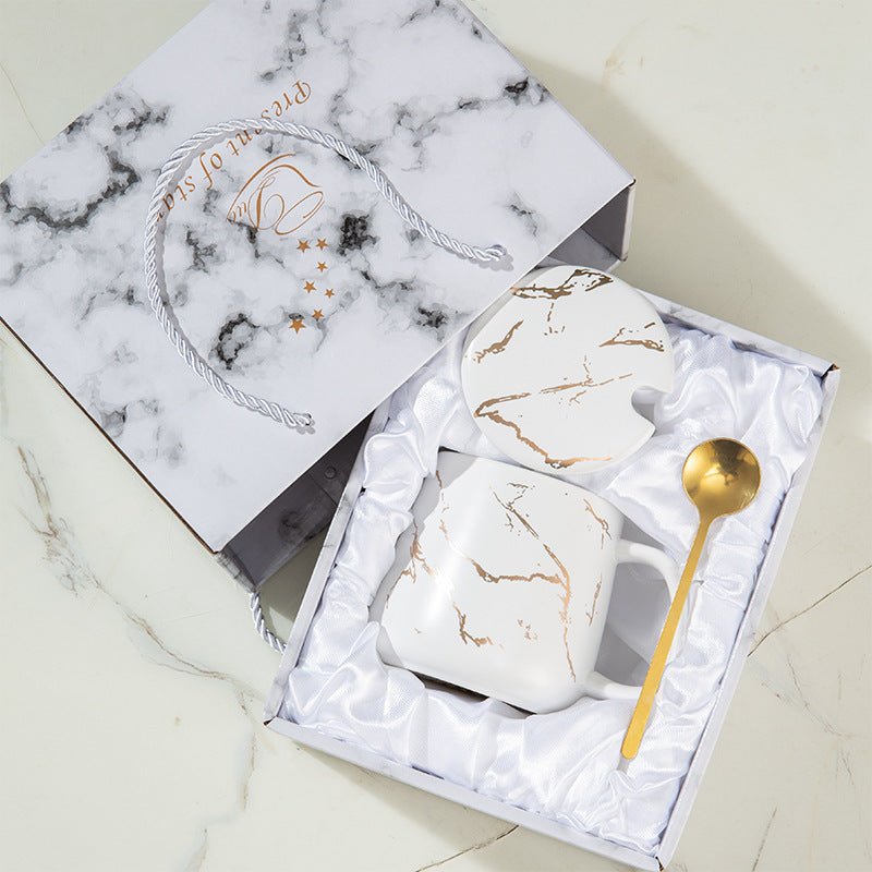 Marble Pattern Coffee Mug | Purelytea - PurelyTea