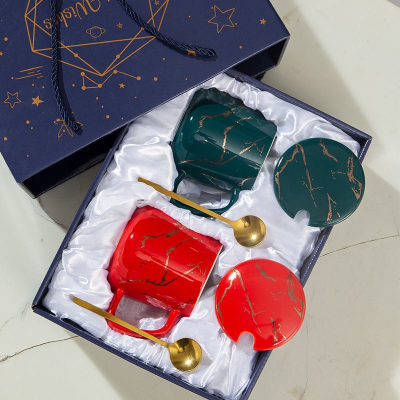 Marble Pattern Coffee Mug | Purelytea - PurelyTea