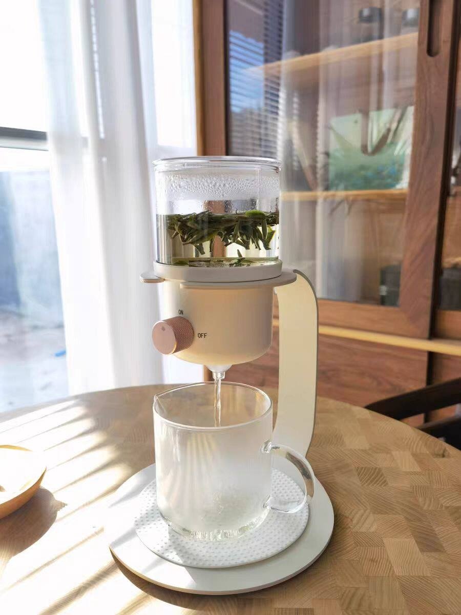 Pour Over Coffee Maker – Glass Dripper with Filter – Manual Brewing | PurelyTea - PurelyTea