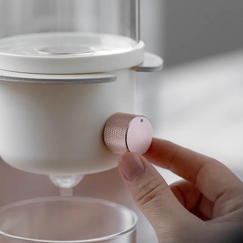 Pour Over Coffee Maker – Glass Dripper with Filter – Manual Brewing | PurelyTea - PurelyTea