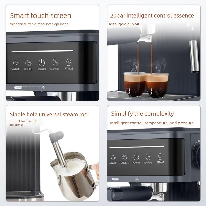 Semi - Automatic Espresso Machine | PurelyTea - PurelyTea