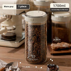 Vacuum - Sealed Coffee Bean Storage Canister - PurelyTea